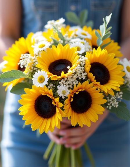 Ramo Puerta del Sol con Girasoles